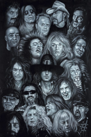 Rock Metal Heroes Poster
