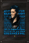 Elvis Presley is Rock n Roll Poster