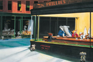 Alex Rinesh - Barflies Poster