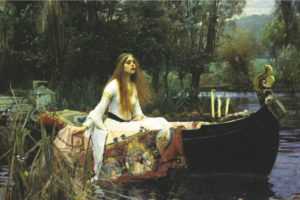 John William Waterhouse - The Lady of Shalott