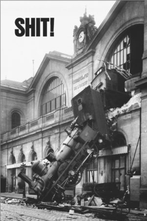 Shit! Montparnasse Train Disaster