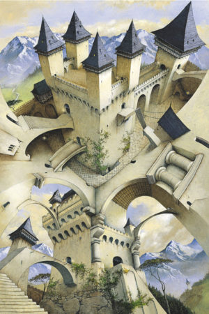 Irvine Peacock - Castle of Illusion Poster