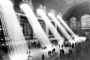 New York Grand Central Station Horizontal by Hal Moray Poster