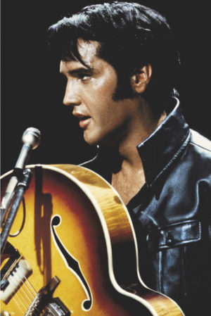 Elvis Presley The King Poster