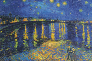 Vincent Van Gogh - Starry Night Over the Rhone Poster