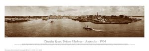 Phil Gray - Circular Quay 1904 Photographic Print