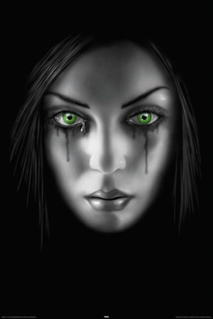 Anne Stokes - Sad Face Poster (Published 2008, some wear)