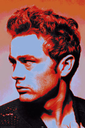 James Dean Pop Art Poster