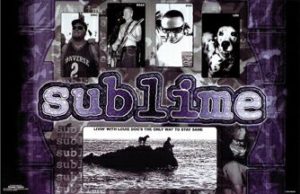 Sublime Purple Collage Poster