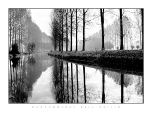 Canal Normandy France Photographic Print