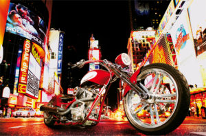 Midnight Rider Motorbike Giant Photographic Print