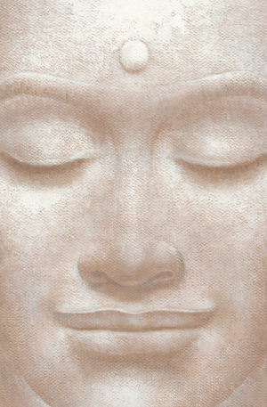 Smiling Buddha Giant Art Print