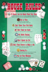 House Rules Poker Poster