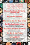 House Rules Dorm Poster
