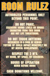 Room Rulez Rules Poster