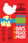 Woodstock 3 Days Red Poster