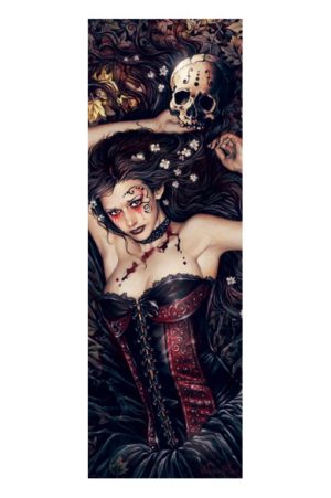 Victoria Frances - Skull Girl Door Poster