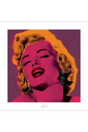 Marilyn Monroe Pink Pop Art Print