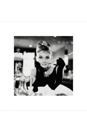 Audrey Hepburn Breakfast at Tiffany's Cigarette Photographic Print
