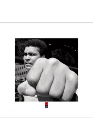 Muhammad Ali Fist Photographic Sports Print
