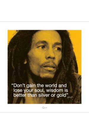 Bob Marley Quote Wisdom Photographic Print