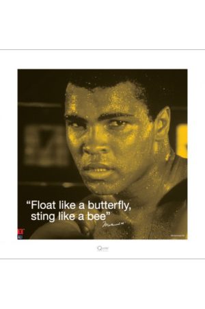Muhammad Ali Quote Float Sports Print