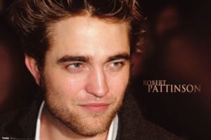Robert Pattinson Smile Poster