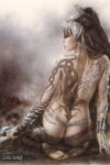 Luis Royo - Subversive Beauty Poster (Published mid 2000s, some wear)