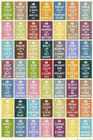 Keep Calm Compilation Poster