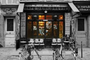 Café du Bresil Bar France Poster
