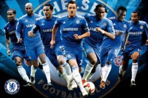 Chelsea Players 2009/2010 WINNERS PREMIERSHIP & FA CUP
