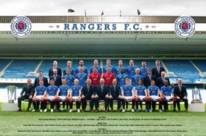 Rangers Team 2009/2010 WINNERS SCOTTISH PREMIER LEAGUE