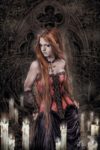 Victoria Frances - Red Basque Poster