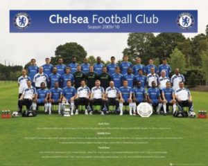 Chelsea Team 2009/2010 WINNERS PREMIERSHIP & FA CUP
