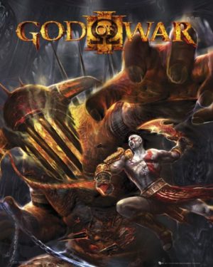 God of War Hades Mini Poster