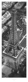 Paris Eiffel Tower Vertical Photographic Print