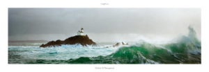 Violent And Transparent Lighthouse Photographic Print