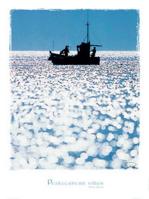 Blue Sea Dawn Photographic Print