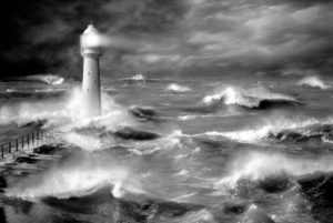 Lighthouse by Steve Bloom Poster