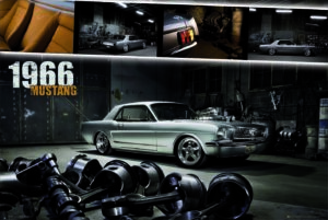Ford Shelby Mustang 1966 Poster