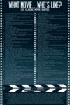 What Movie... Who's Line 101 Classic Movie Quotes Poster