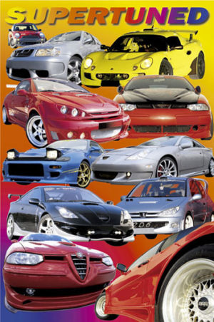 Supertuned Cars Poster