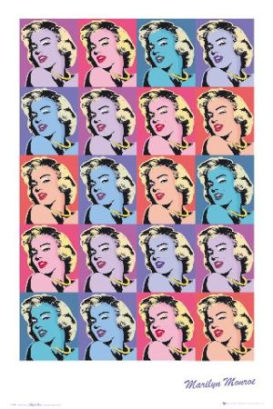Marilyn Monroe Repeat Poster