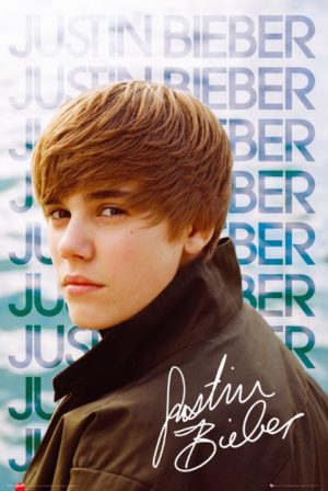 Justin Bieber Water Poster