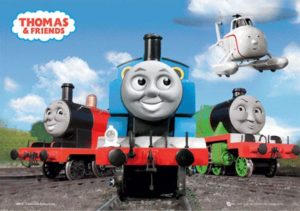Thomas and Friends Group A3 Lenticular 3D Poster