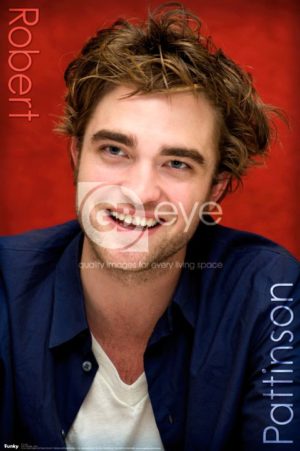Robert Pattinson Red Poster