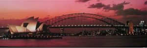 Sydney Sunset Jumbo Poster