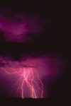 Midnight Lightning Poster