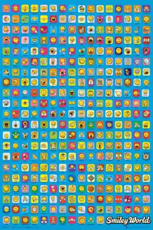 Smiley World Poster