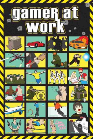 Gamer At Work